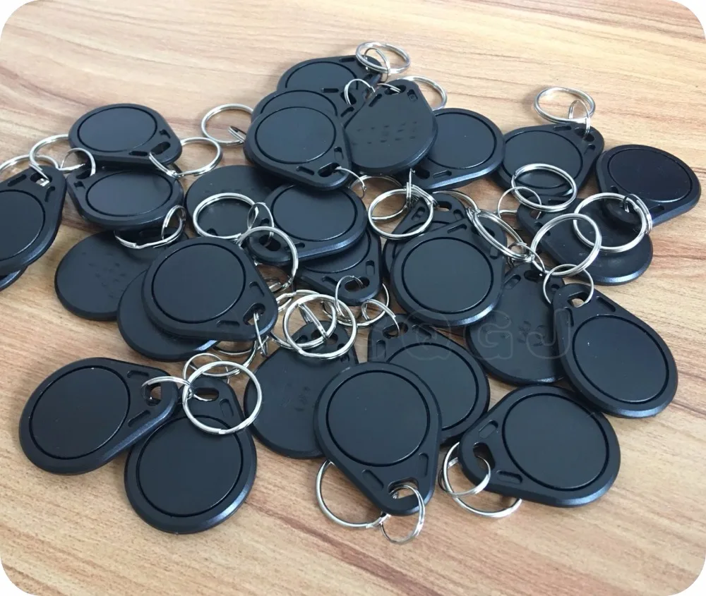 Оптовая продажа 100 шт./лот ISO14443A RFID 13 56 МГц S50 Смарт IC брелоки/IC тег/NFC тег #3H 1K память