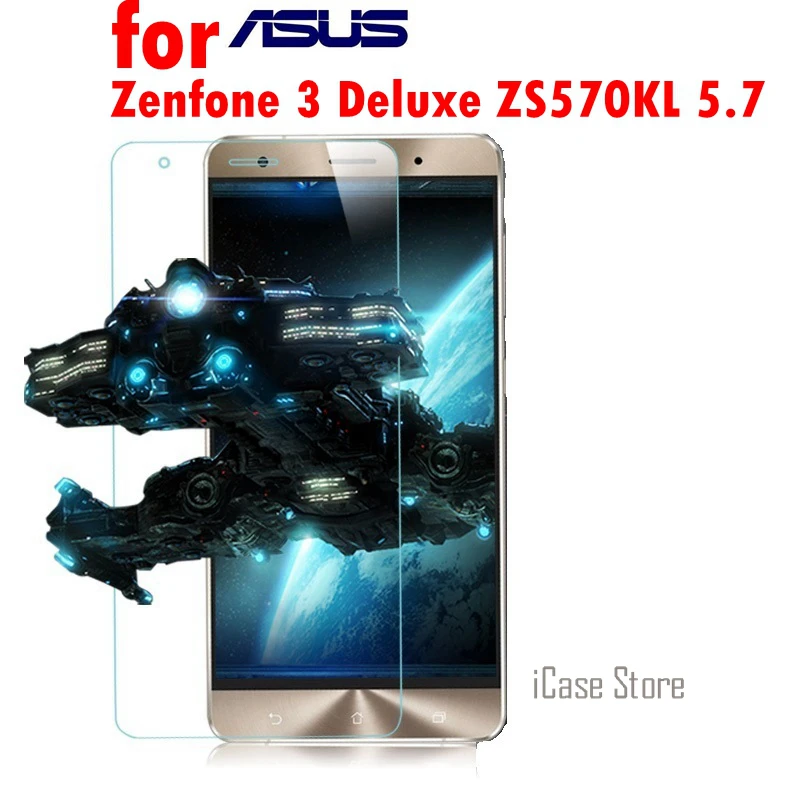 9H 2.5D защита экрана из закаленного стекла для Asus Zenfone 3 Deluxe ZS570KL чехол ZS570 570 570Kl
