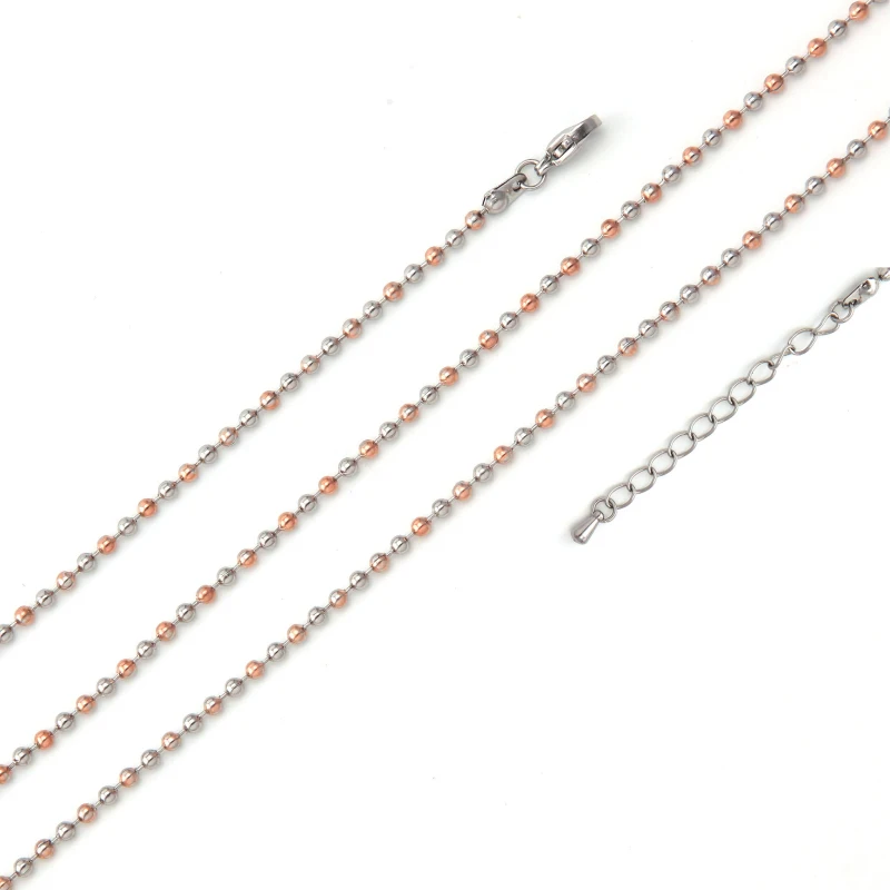 Ожерелье с двухцветной цепочкой 80 см|chain necklace|designer necklacenecklace designer |