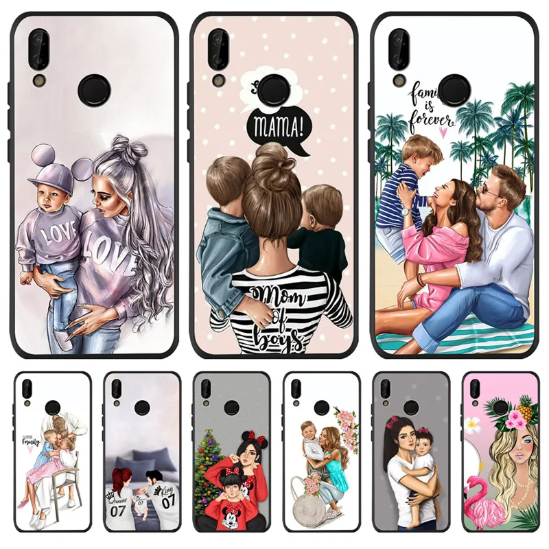 Роскошный чехол для huawei P8 P10, P20, P30, mate 10, 20, V20, Honor 8, 8X, 8C, 9, 10 Lite Plus, Pro, чехол, Coque Etui Funda, милый