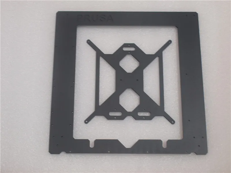 Reprap Prusa i3 MK2 клон комплект в алюминиевой раме 6 мм Толщина Черный цвет с ЧПУ |