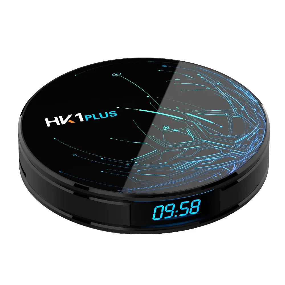 Amlogic S905X2 четырехъядерный HK1 Plus TV BOX 4G 32G/4G 64G Android 9 0 Мини ПК HDMI AV OUT USB3.0 RJ45 Bluetooth 4 мини