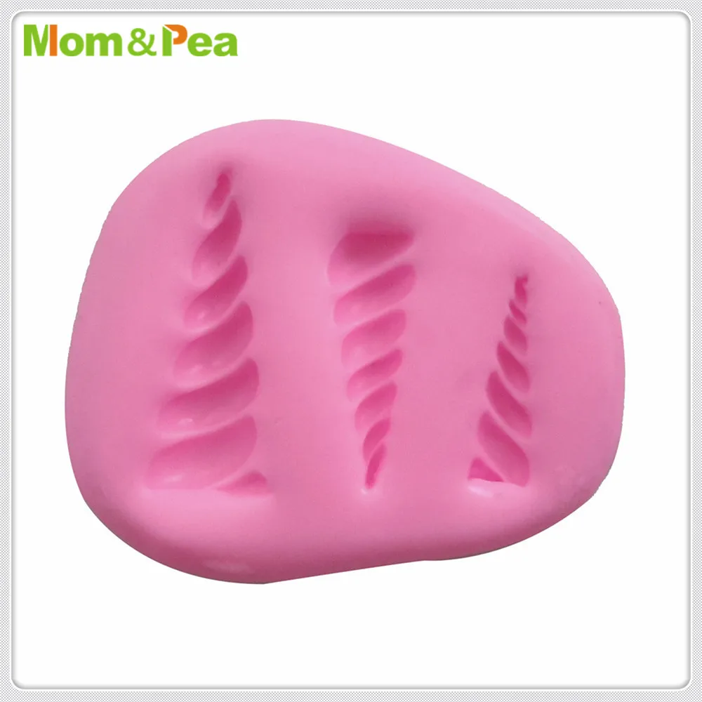Mom & Pea MPA1961 Единорог силиконовая форма для украшения торта помадка 3D пищевых