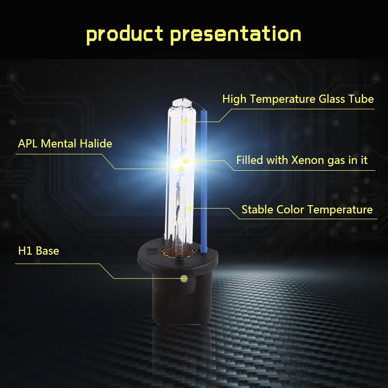 2 шт. Hid Xenon комплект лампы H1 H3 H7 H8 H11 HB3 9005 HB4 9006 H27 880 881 55W 12V 3000K 4300K 5000K 6000K 8000K 10000K Автомобильные фары