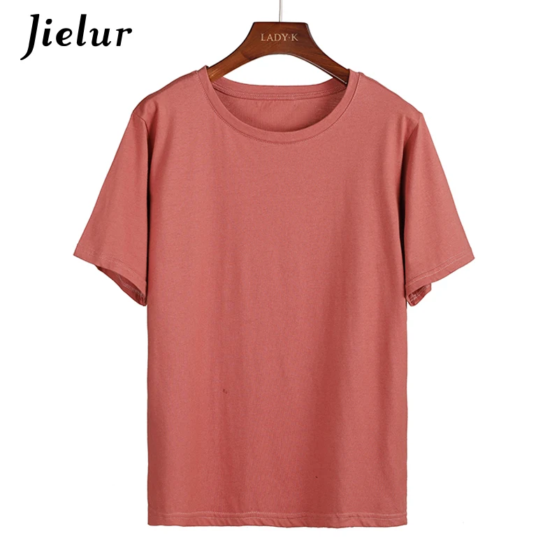 Женская футболка с круглым вырезом 10 цветов|Футболки| |