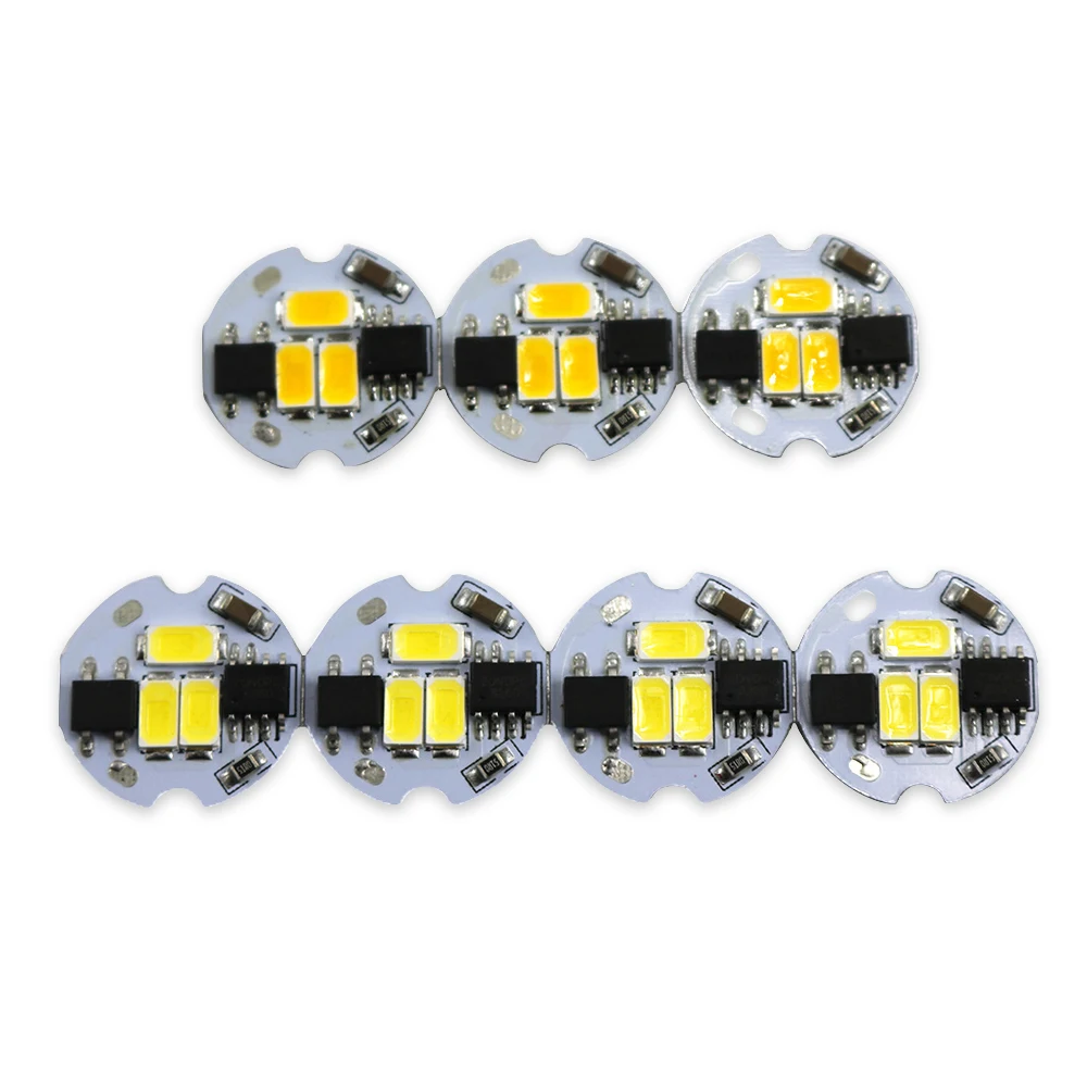 5 шт./лот светодиодная пластина источник света AC220V 2W интегрированный IC драйвер 5730