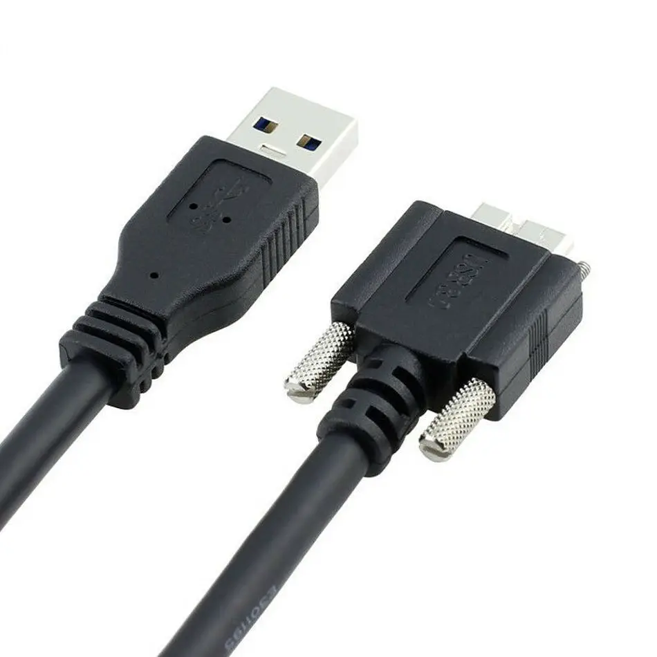 100 см USB 3 0 A Тип кабеля штекер к Micro B с крепежными винтами для жестких дисков