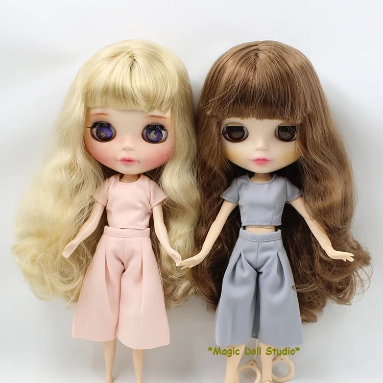 Новинка 2018 кукольные наряды [MG288] Neoblythe комплект из короткого топа и брюк для куклы
