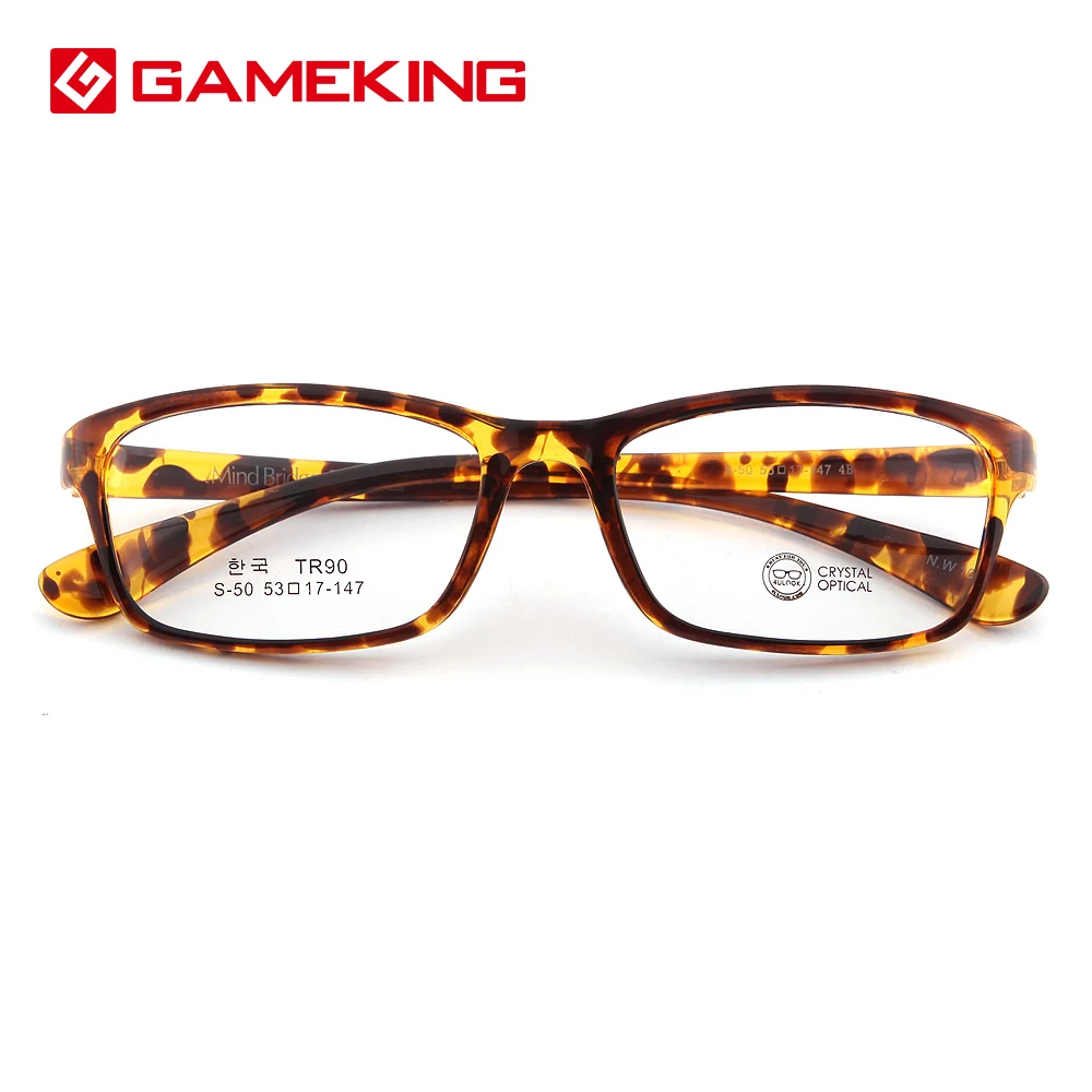 Gameking черепаховый очки кадры легкий TR90 рецепта оптически рамки пресбиопии