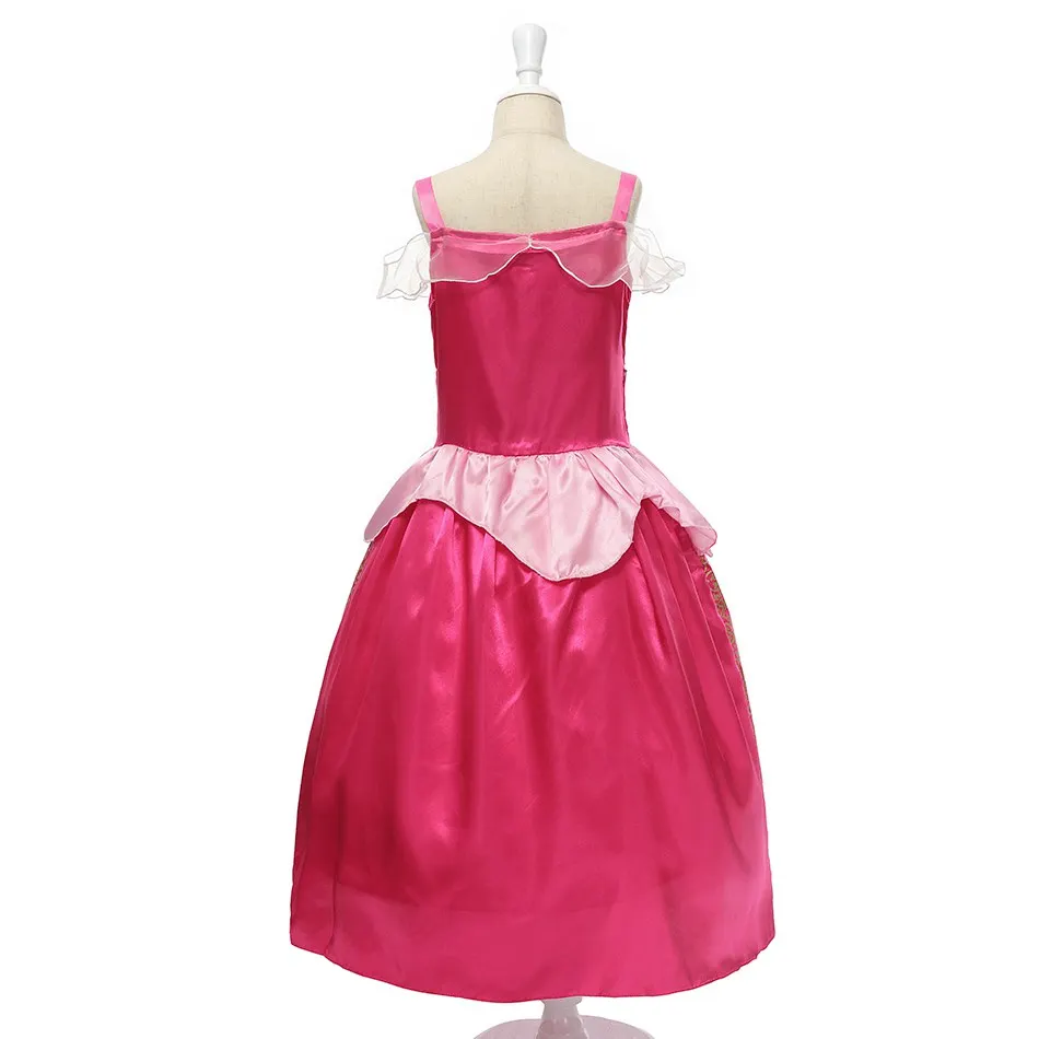 Aurora Dress For Girls Princess Sleeping Beauty Sequined Fancy Up Costume Children Kids Halloween Birthday Party Clothes | Детская