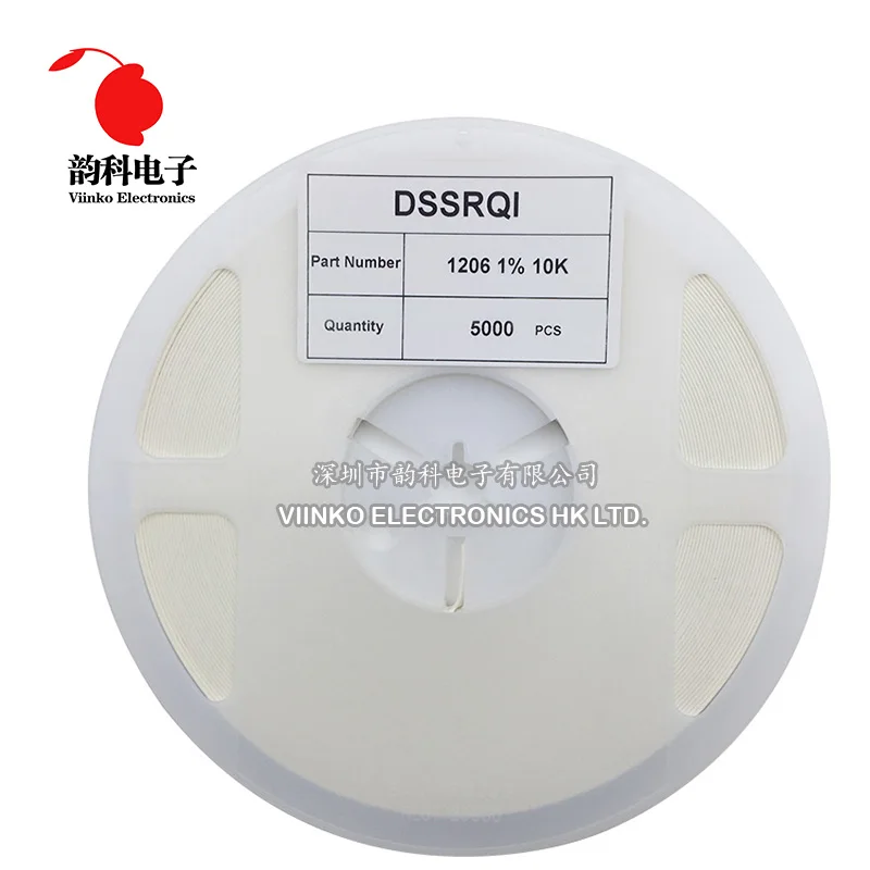 5000 шт. 1% 1206 SMD резистор 0R ~ 10M 1/4W 0 1 10 100 150 220 330 Ом 1K 2 K 4 7 10K 100K 1R 10R 100R 150R 220R 330R M|smd chip