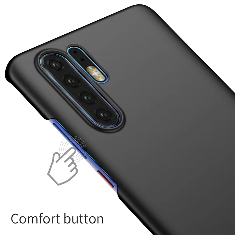 QZPC 2019 новые чехлы для huawei P30 Pro Чехол P20 Lite чехол матовый жесткий пластик простые S