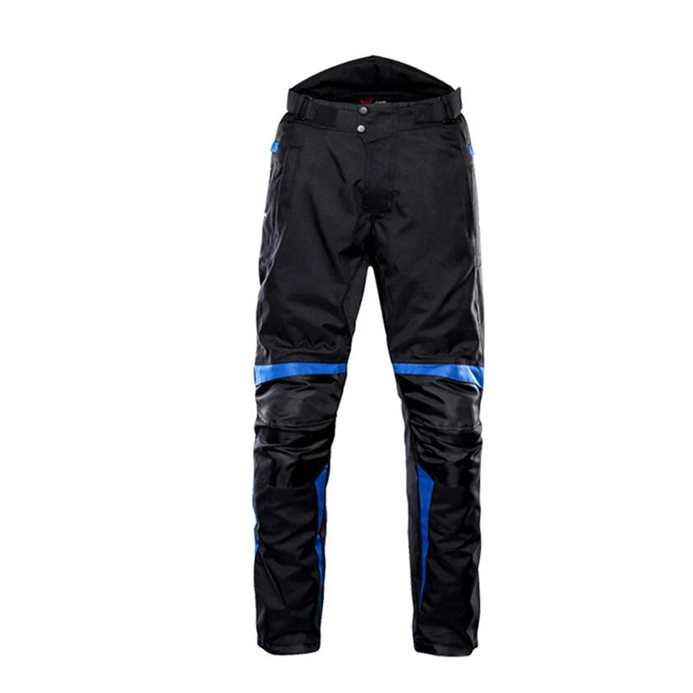 1702-Blue Pants Мотоциклетная Водонепроницаемая мотоциклетная куртка+ мотоциклетные штаны, бронежилет для езды на мотоцикле, гоночная мотоциклетная куртка, мотоциклетная куртка - Цвет: 1702-Blue Pants