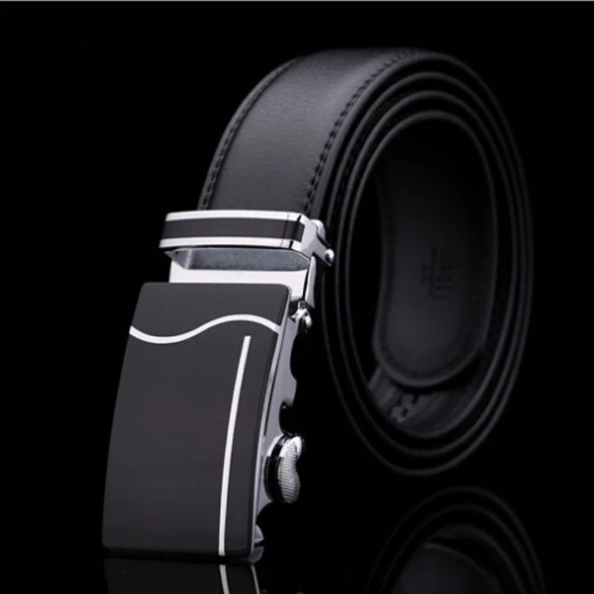 Factory Direct Low Price Hot Designer Genuine Leather Men Belts for Men,High Quality Strap Male Metal Automatic Buckle,Hip Belt