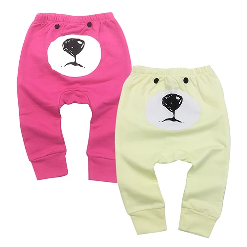 2 pcs set Tender Babies Toddler male baby female harem pants cartoon bottom leggings 6-24M |