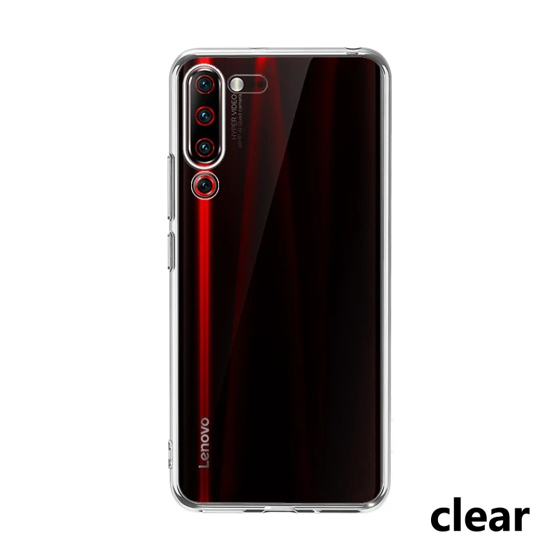 Clear Чехол для lenovo Z6 Pro, прозрачный чехол для lenovo z6 pro, Ультратонкий Мягкий силиконовый чехол для lenovo Z6Pro, прозрачный чехол - Цвет: Clear