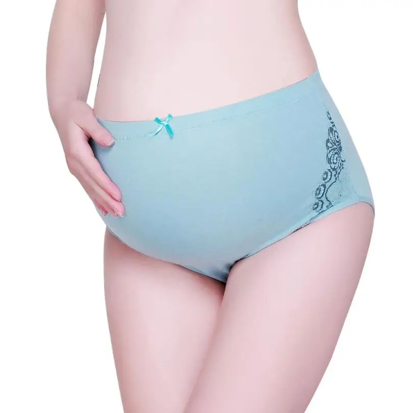 Excellent maternity underwear panties Cotton Pure Color plus size for women pregnancy lingerie cueca |