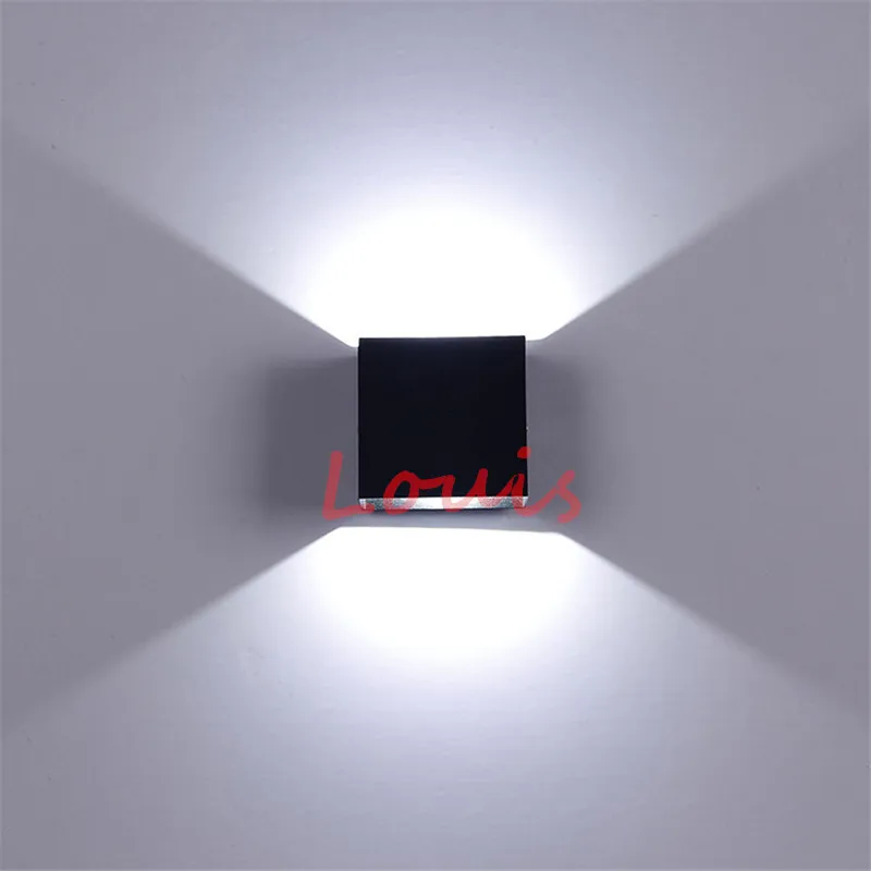 Настенный светодиодный светильник 6 Вт 110 В 220 2x3 Вт|Комнатные настенные LED -лампы| |