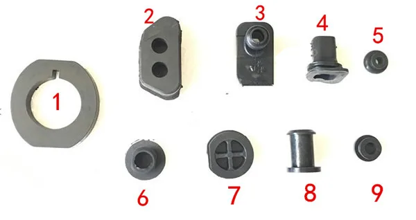 

Free shipping outboard motor part clogging seals for Hangkai 2 stroke 9.9-15-18hp gasoline boat engine accessories