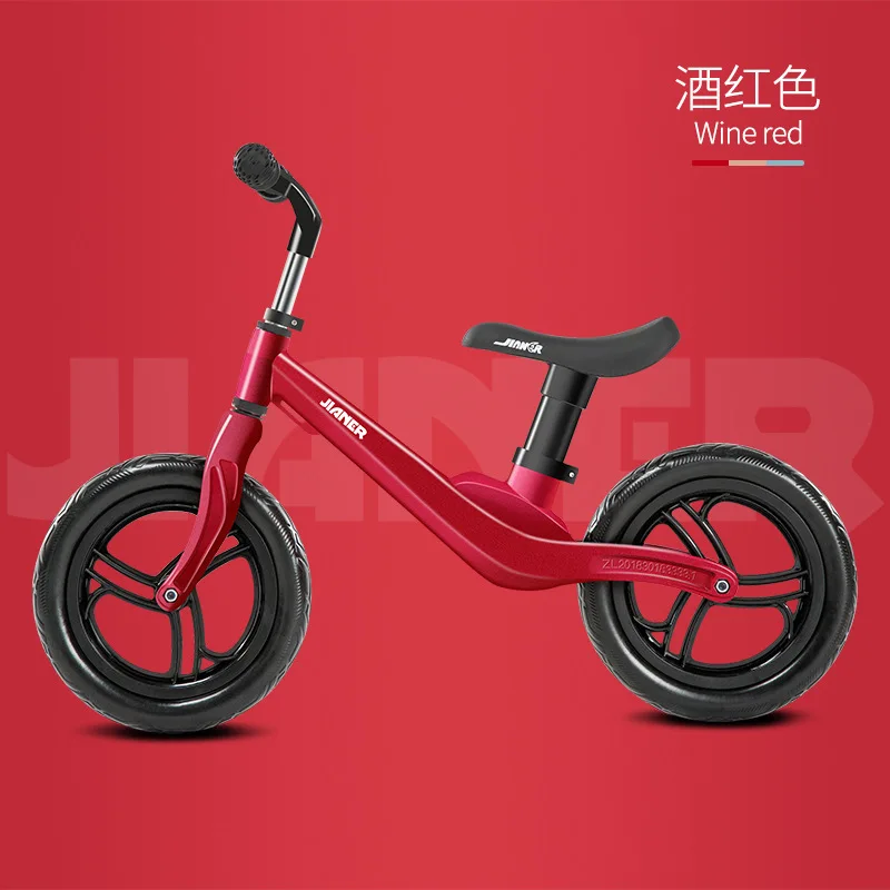 bike001red Детский самобалансирующийся гироборд электрический автомобиль для детей ездить на малышей игрушки Детский горка велосипед bicycle12inch ходунки детские игрушки автомобилей# bike001 - Цвет: bike001red