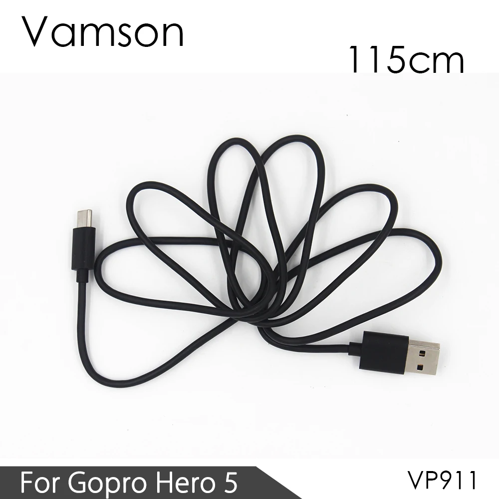 

Кабель USB для зарядки и синхронизации данных Vamson для Gopro Hero 8 7 6 5