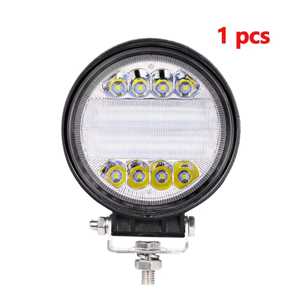 1 pcs 90W ADZOON 4 дюйма 90 Вт 126 Вт светодиодный рабочий светильник 12 в 24 В для внедорожников, грузовиков, автобусов, лодок, противотуманный светильник, автомобильный светильник в сборе - Цвет: 1 pcs 90W