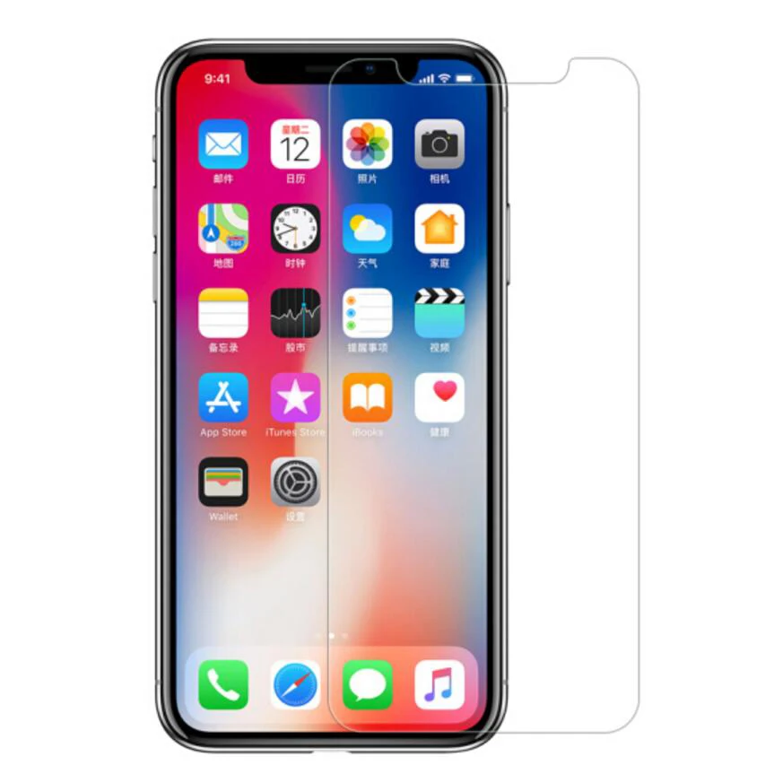 EAmpang 0 3 мм 2.5D 9H Untra Тонкая Защитная пленка для экрана Apple iPhone X 10 Ten 5 8 A1901 A1865
