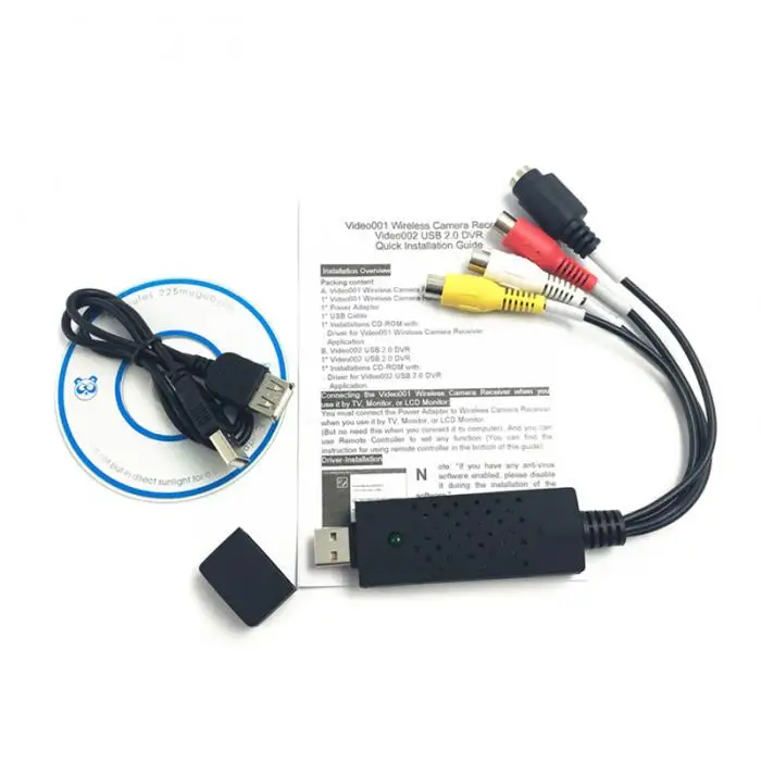 VHS в цифровой конвертер файлов Экспресс USB 2,0 в видео Захват аудио AV ТВ-карта NC99