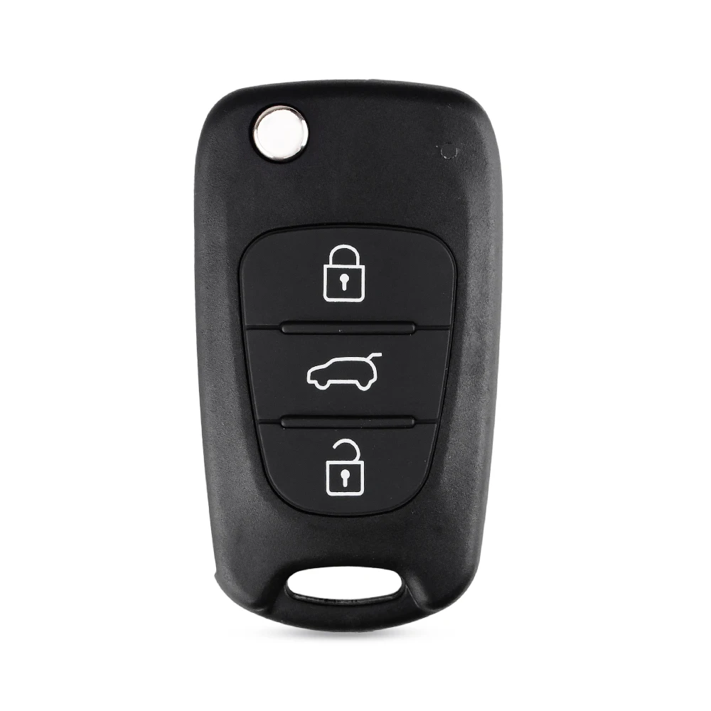 Откидной складной Автомобильный ключ KEYYOU для kia sportage picanto 3 rio k2 K5 cerato ceed soul для hyundai авто ключ болванки дистанционного управления