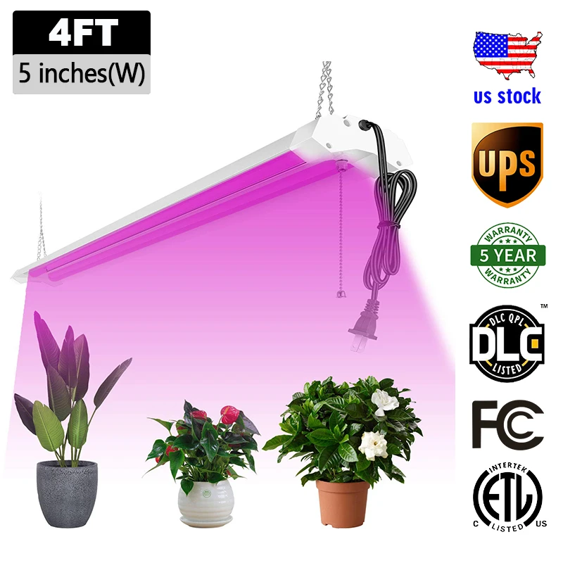 50 Вт (эквивалент 300 Вт) LED Grow Light полный спектр растений Tent лампа для рассады