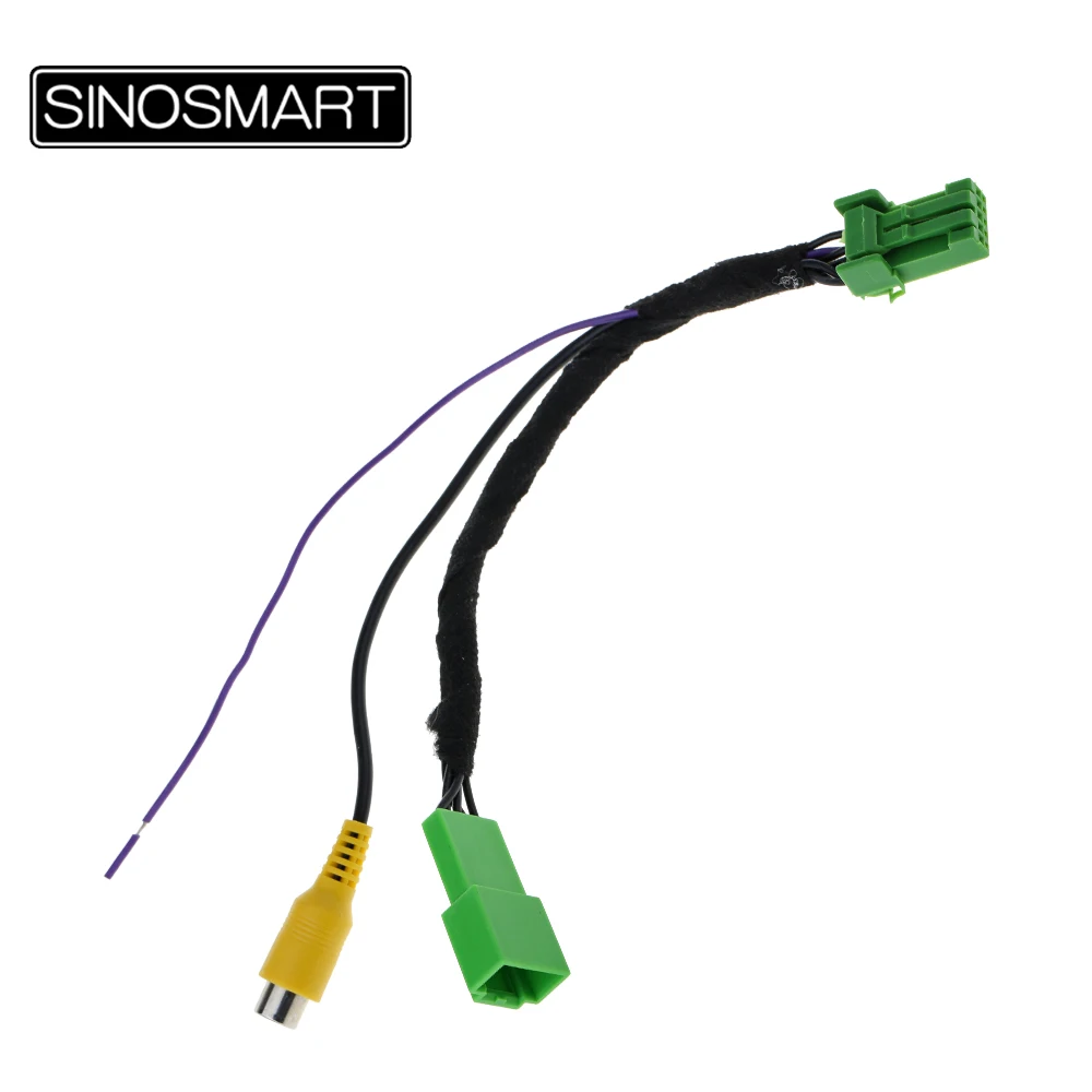 SINOSMART C5D 5PIN Reversing Camera Connection Cable for Suzuki S-Cross 2014-2017 OEM Monitor without Damaging the Car Wiring
