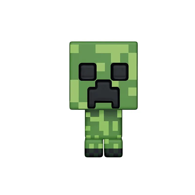 without box FUNKO POP Minecraft-Creper, STEVE, STEVE IN чехол с бриллиантами ПВХ фигурка Коллекция Модель игрушки для детей Рождественский подарок - Цвет: without box