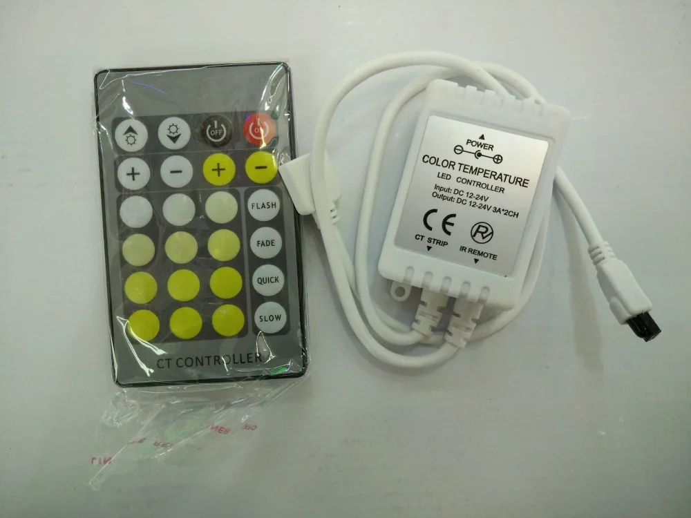 12 В постоянного тока SMD5050 CW + WW двойная цветовая температура 60 Светодиодный одов/м