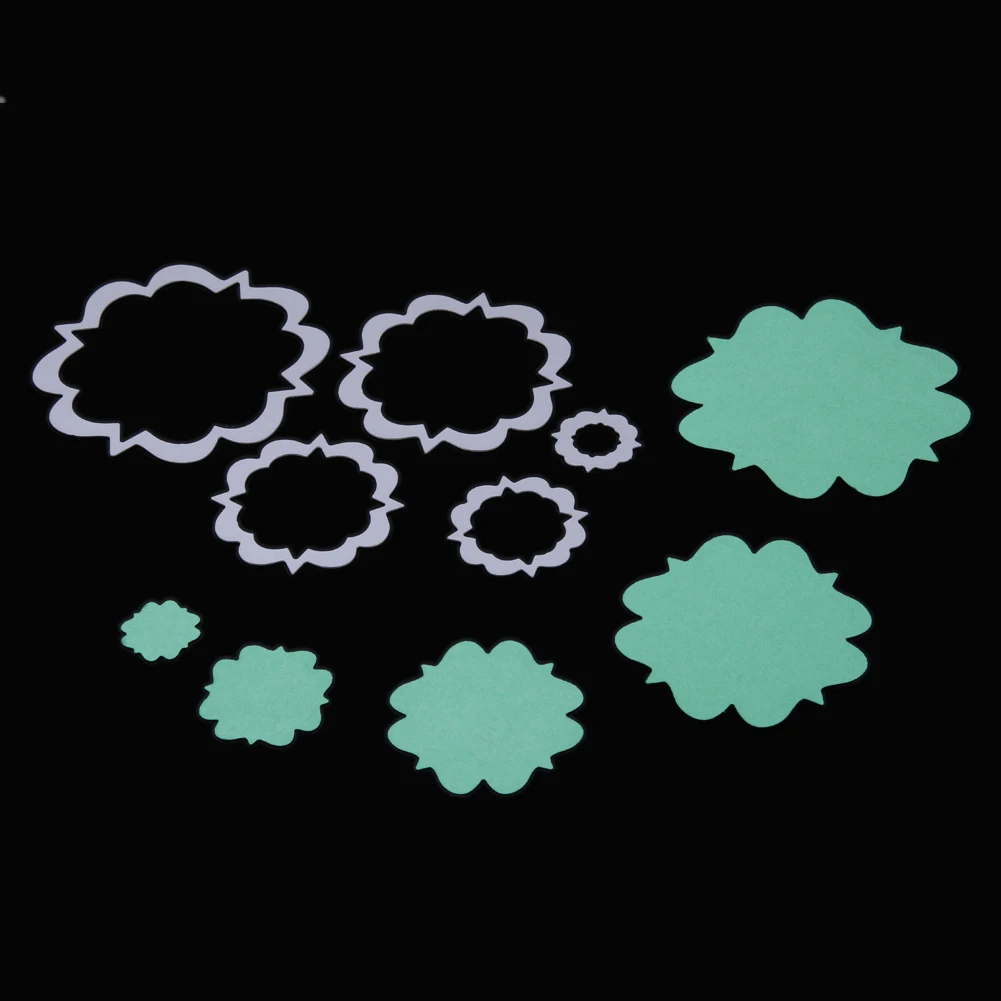 5 шт./лот металлические Вырубные штампы для скрапбукинга ремесло декоративная