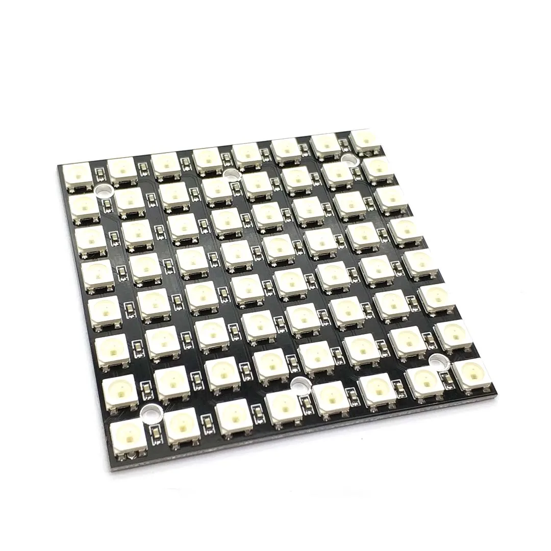 

WS2812 LED 5050 RGB 8x8 64 LED Matrix