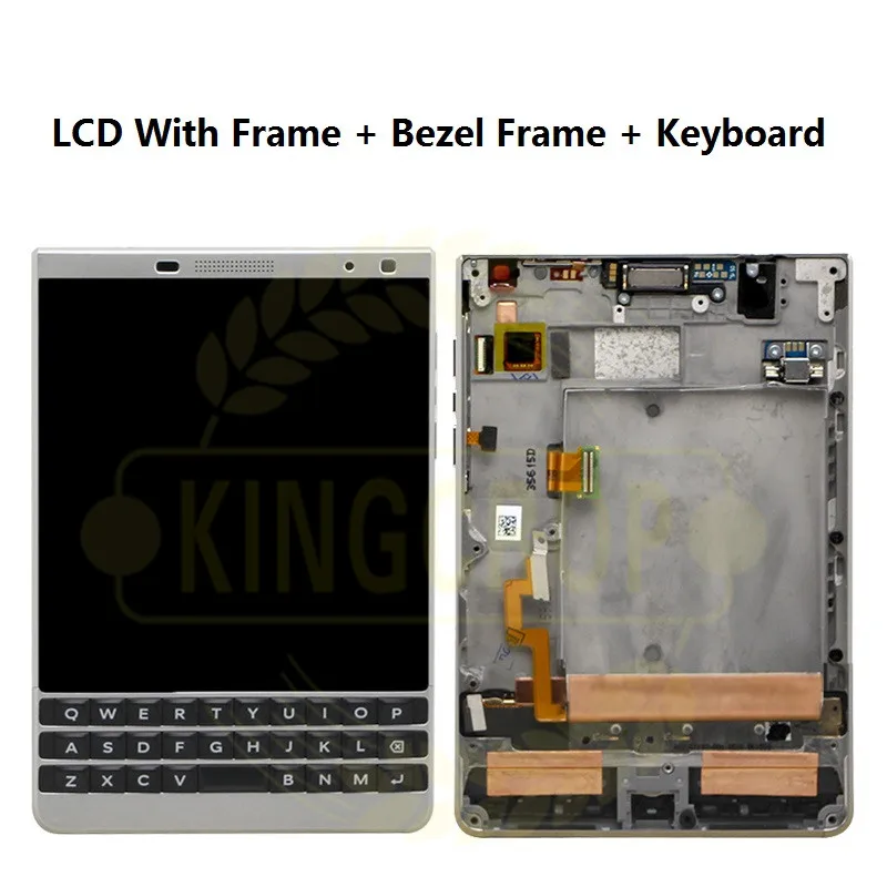 For BlackBerry Q30 LCD with bezle frame Keyboard Display Touch Screen Digitizer Assembly With Frame Replacement Parts | Мобильные