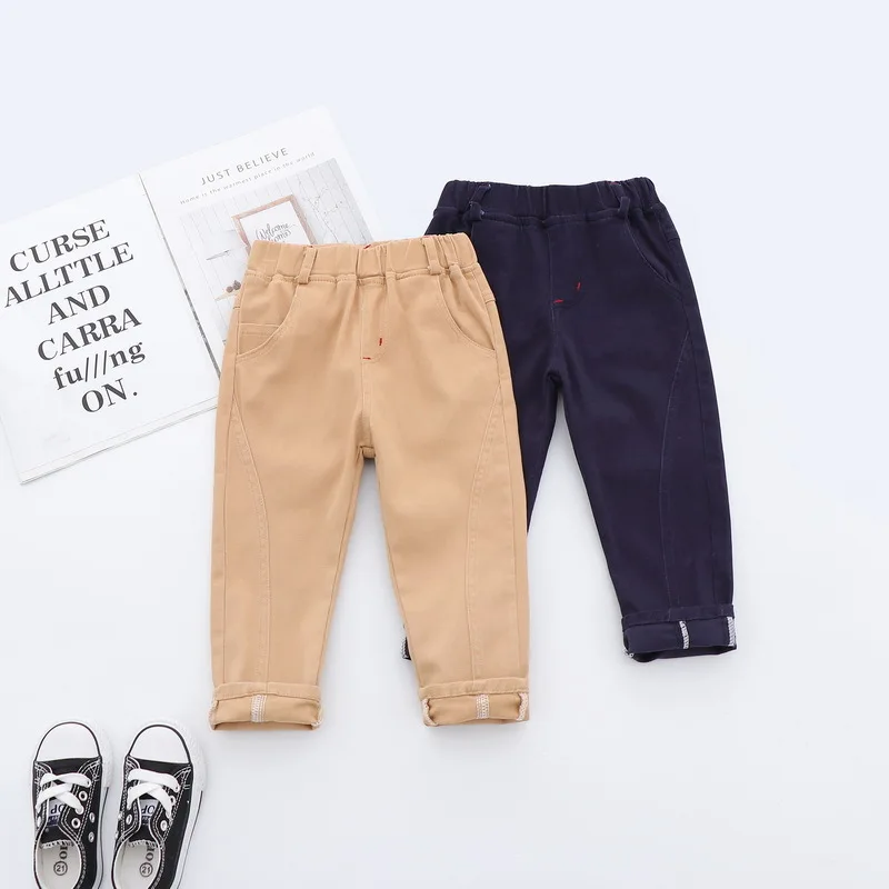 

Хлопковые прямые брюки для мальчиков, на возраст 2-6 лет