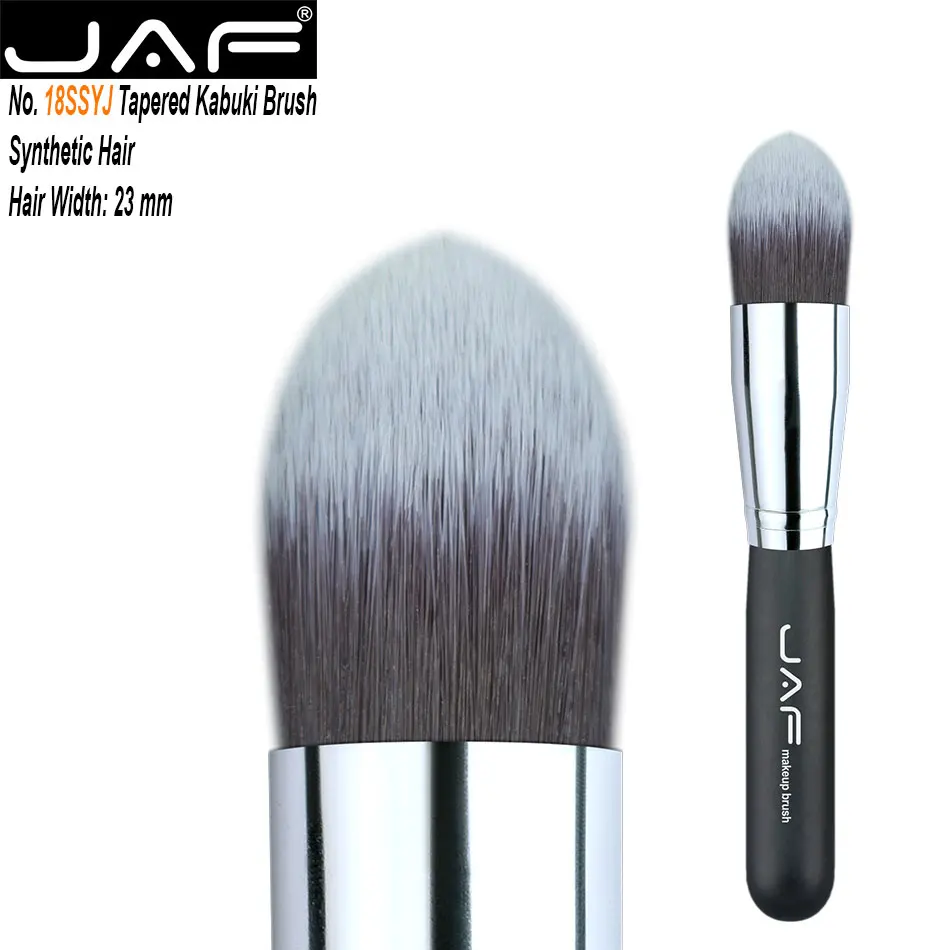 Розничная продажа JAF 18SSYJ коническая кисть Кабуки для лица макияж жидкая кремовая