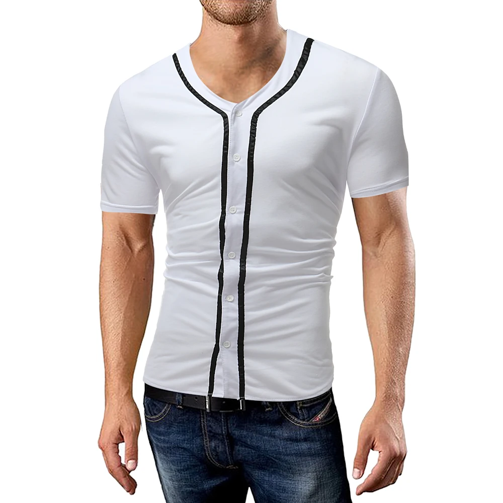 Новинка лета 2018 M-2XL хит продаж футболки для мужчин кардиган футболка подходящая