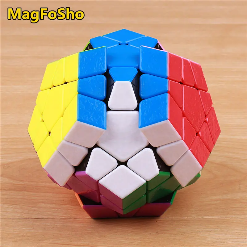 Shengshou MagFoSho Megaminxeds магический куб скоростная головоломка Детская Игрушка