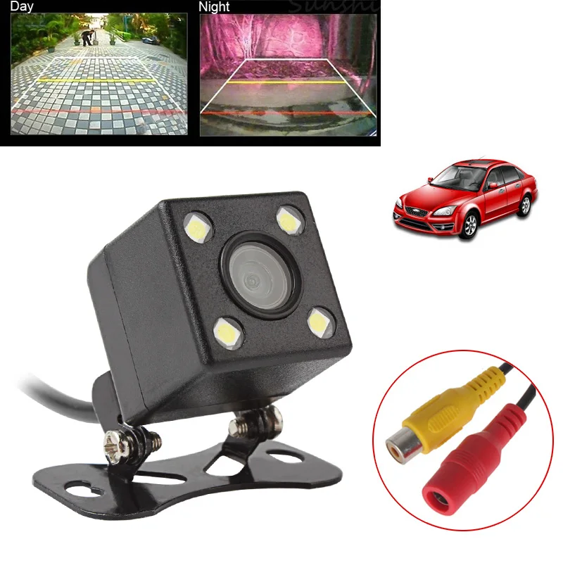 

5 Inch Car TFT LCD Rear View Monitor 800*480 2 Way Video Input with 170 Degrees Wide Angle Lens Night Vision Rear View Camera