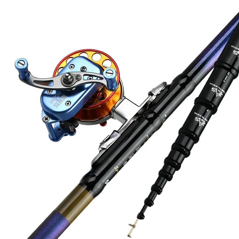 Carbon Front-end Fsihing Rod Three Positioning Fsihing Pole Super Hard 28 Tone Pole Hand Olta with Reel Sets 4.5m 5.4m 6.3m 7.2m