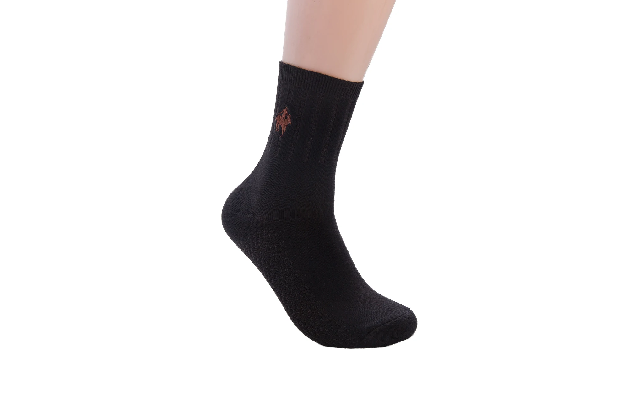 SZ15D Брендовые мужские носки с вышивкой Pier Polo, мужские носки с надписью Happy Meia, деловые хлопковые носки - Цвет: SZ15D