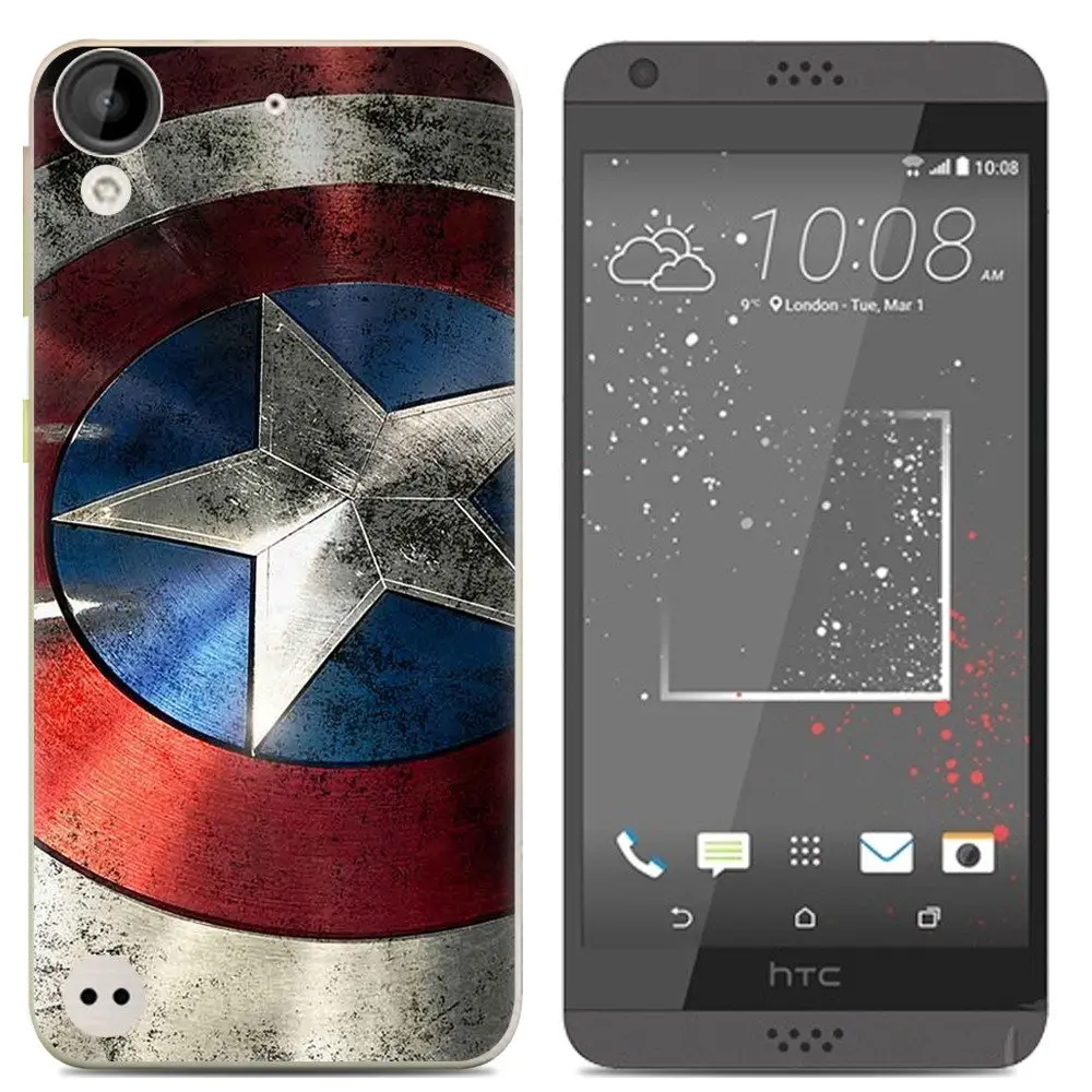 TPU Soft Cases for HTC Desire 650 Silicone Case 5.5&quot Coque Phone Back Cover Shell Cute Fundas |