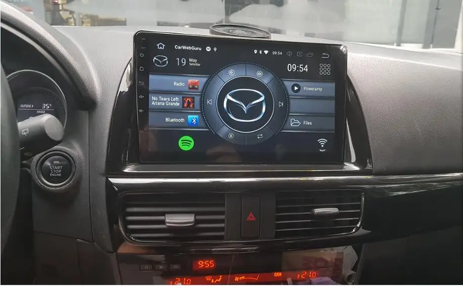 10," ips Android 9,0 Автомобильный мультимедийный плеер для Mazda CX5 CX-5 2013 Авто Радио стерео Встроенный gps 8-Core 4 Гб+ 32 ГБ WI-FI