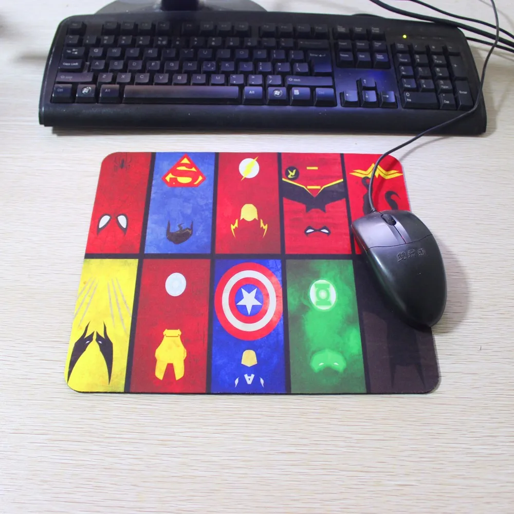 Babaite250x290x2mm с супергероями комиксов мarvel коллаж мышь под заказ Pad Мода Мстители компьютер Ноутбук игровой коврик для мыши коврик