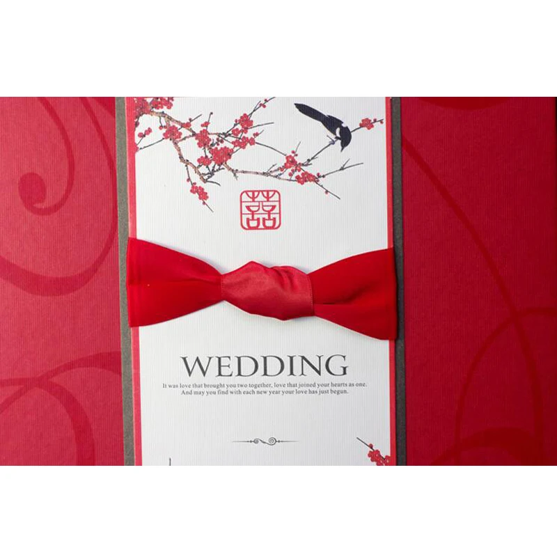 Красная Свадебная декорация Гостевая книга Ранняя сувениры для приема подарок