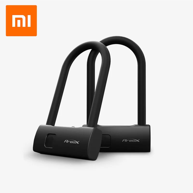 Xiaomi Mijia Areox отпечаток пальца Смарт U замок без ключа U8 шкафчик перезаряжаемый
