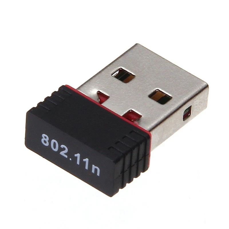 Мини беспроводной USB приемник адаптер 2 4 ГГц WLAN сетевая карта 802.11n/g/b 150 Мбит/с WiFi