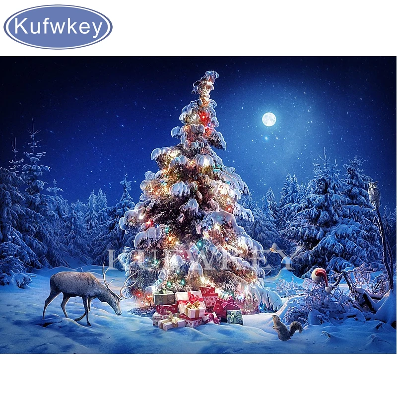 Алмазная 5d картина сделай сам Набор для вышивки крестиком из Санта Клауса